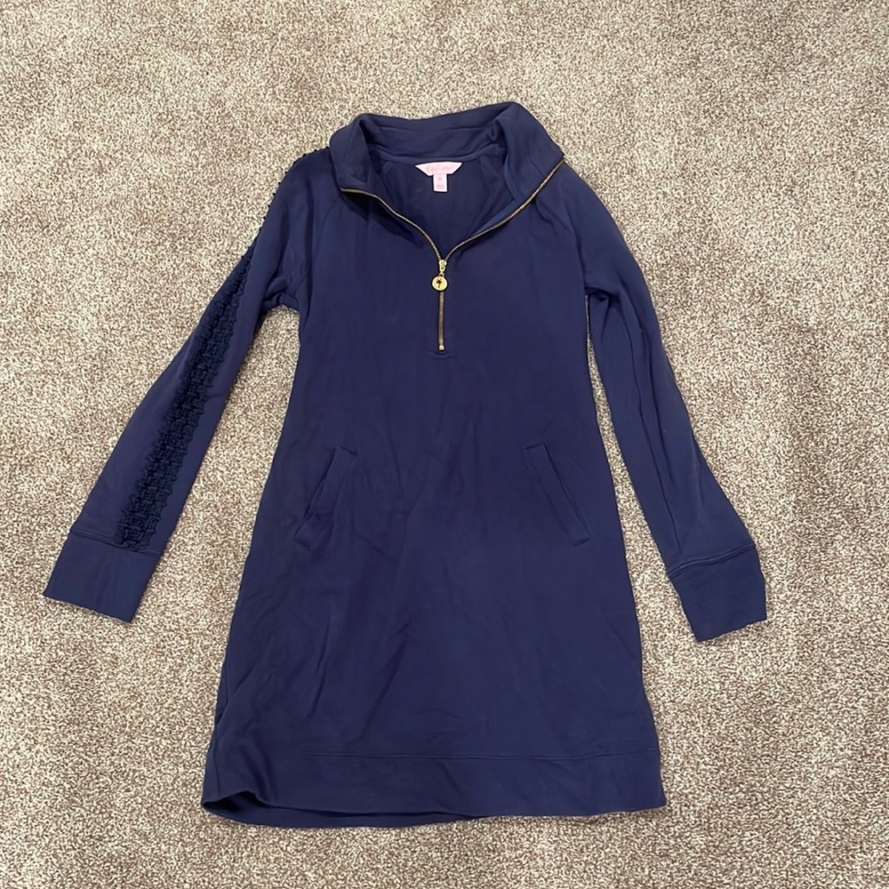 Lilly Pulitzer sweatshirt sweater dress